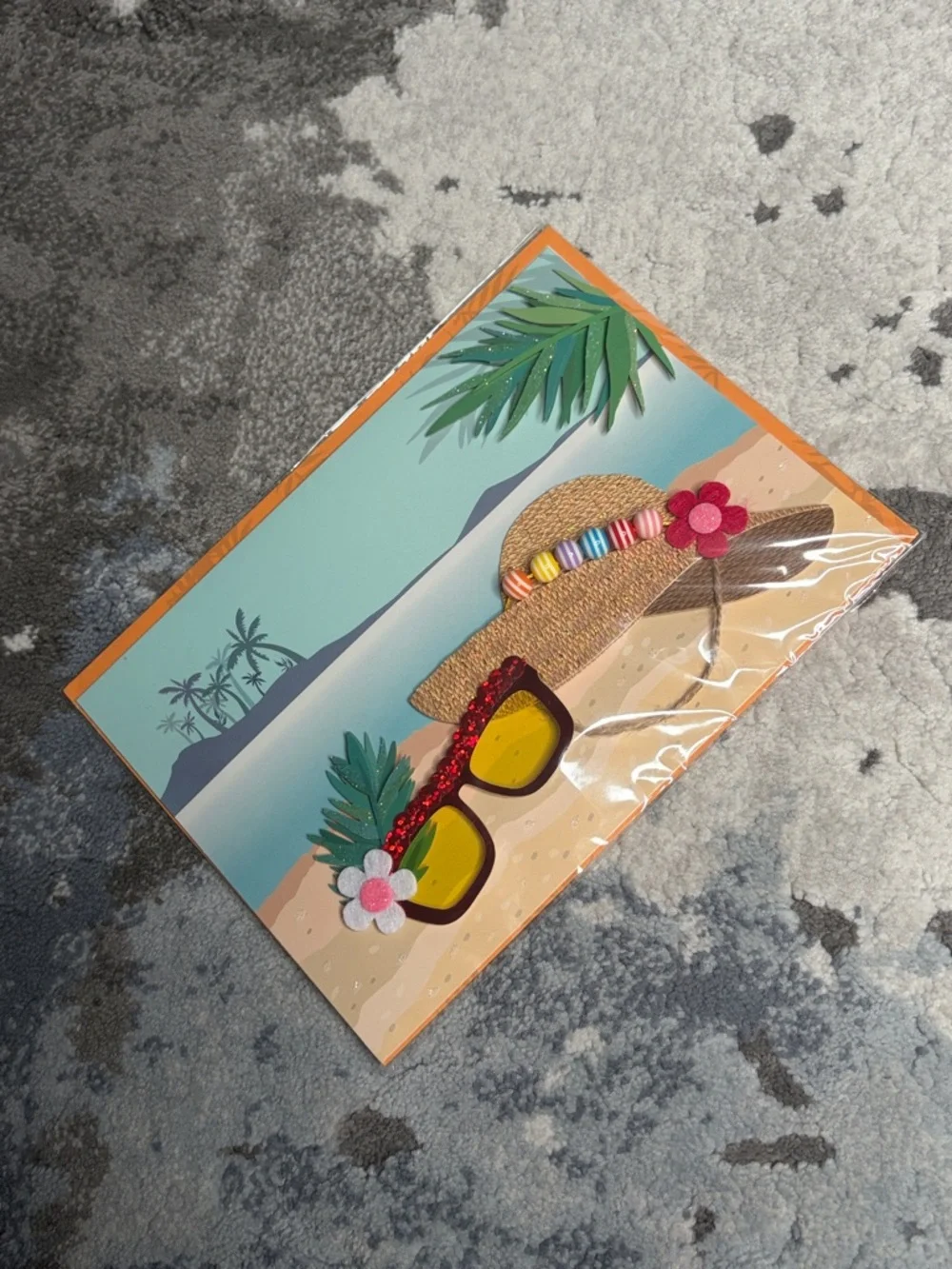 ❤️$3 Burgoyne Blank Summer Themed Greeting Card